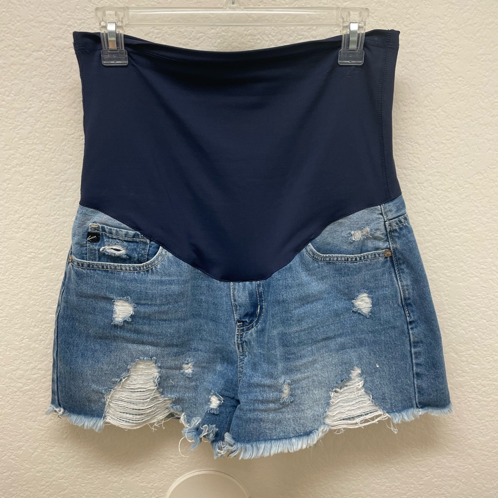 Pinkblush Maternity Denim Shorts